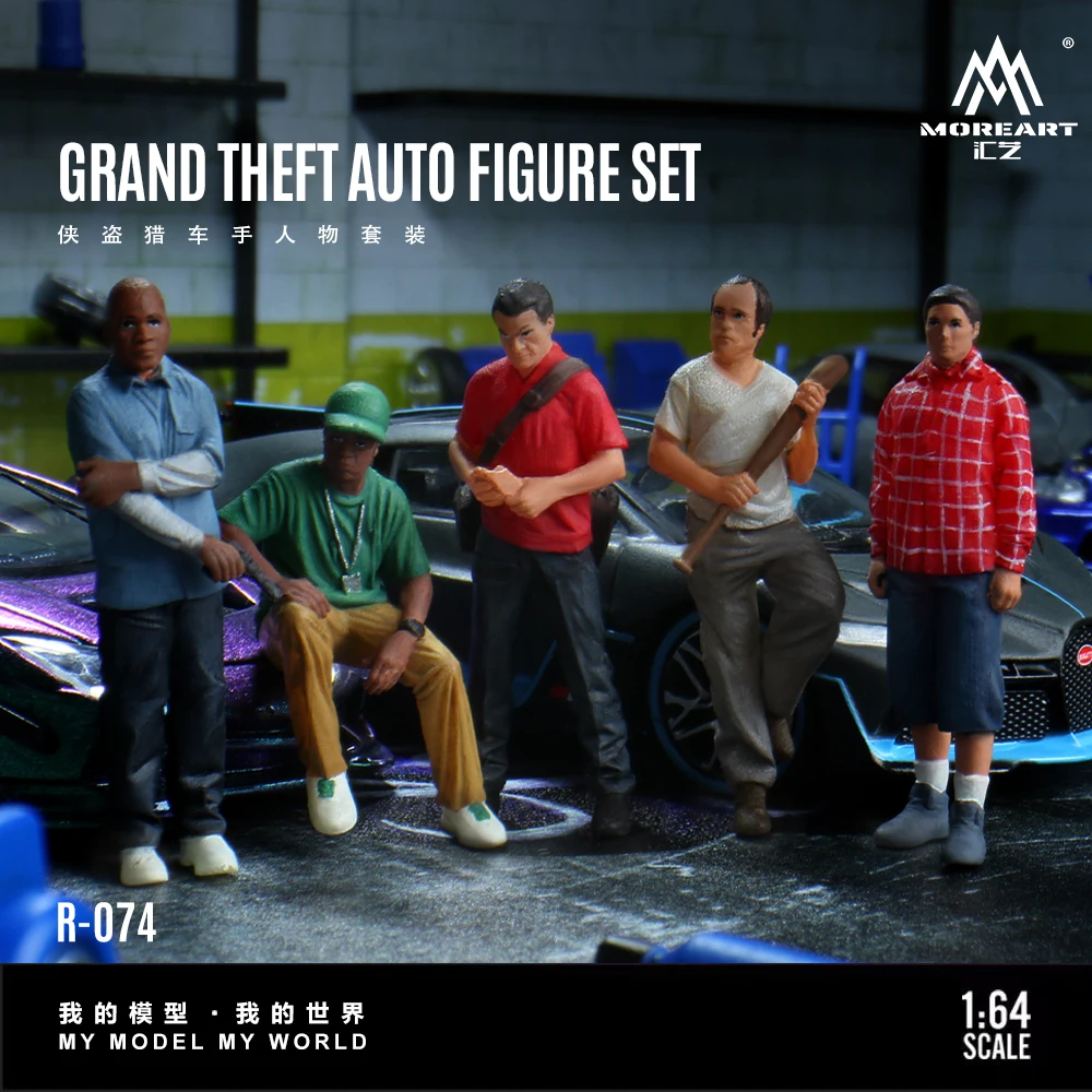 

*Pre-order*More Art 1:64 Theft Doll Set , Resin Decoration Figure Model for Gift&Display&Collection
