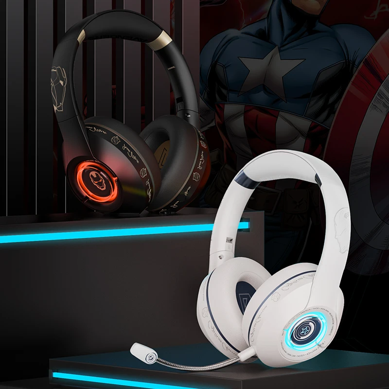 Original ANC Wireless Bluetooth 5.3 Headphones Active Noise Cancelling Headset HiFi Game Music Sports Headphones With MIC