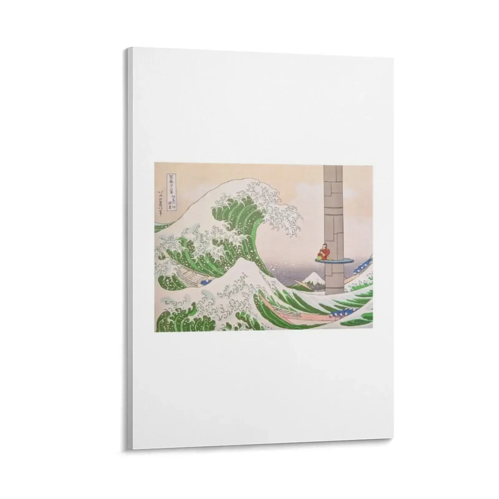 

wave radioactive the goggles do nothing Canvas Painting ornaments for home Paintings office decoration aesthetic room decoration