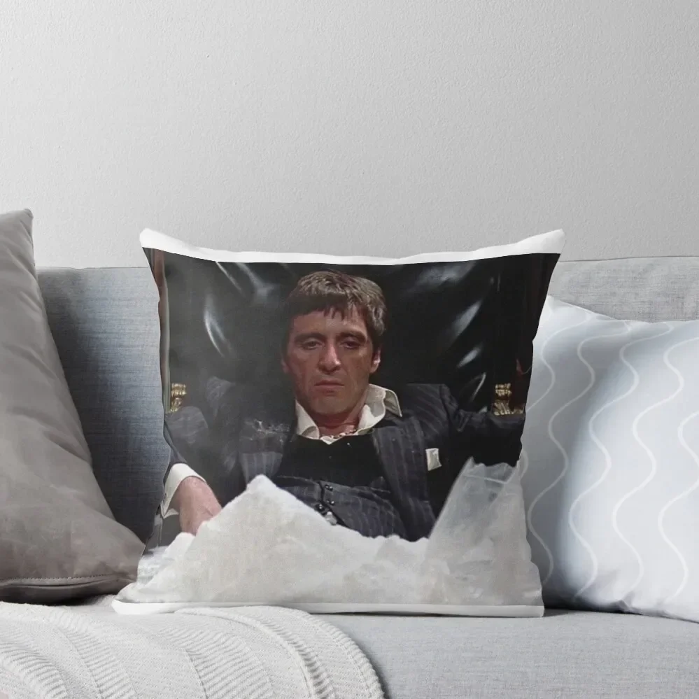 Scarface - final scene Throw Pillow Couch Pillows Bed pillowcases Cushions For Sofa pillow