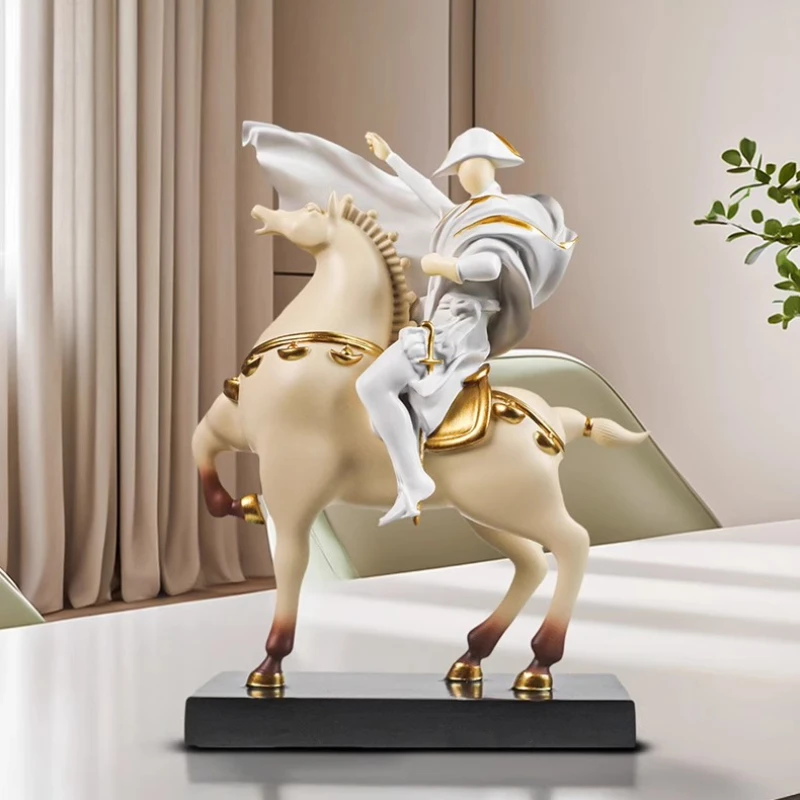 

Creative Light Luxury High-end Home Decoration Napoleon Knight Success Statue Ornament TV Cabinet Porch Wine Cabinet Desk Gift