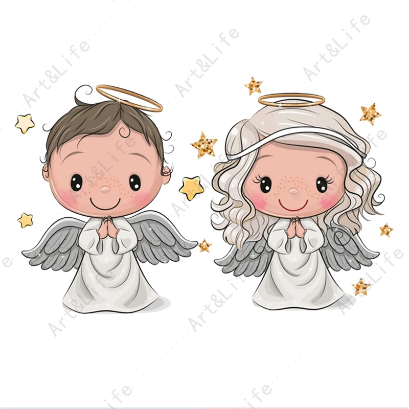 Anioły dla dzieci nowe matryce do cięcia metalu Cute Boy and Girl Baby Crafts szablony do scrapbookingu papier do albumów wytłaczania kartek Die Cut