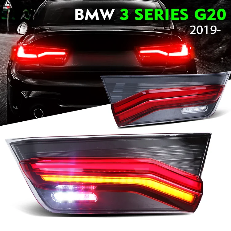 

Q Car Lights For BMW G20 Tail Light G28 LED Tail Lamp G80 M8 Design 320i 325i 330i LED DRL Signal Auto Accessories 2019-