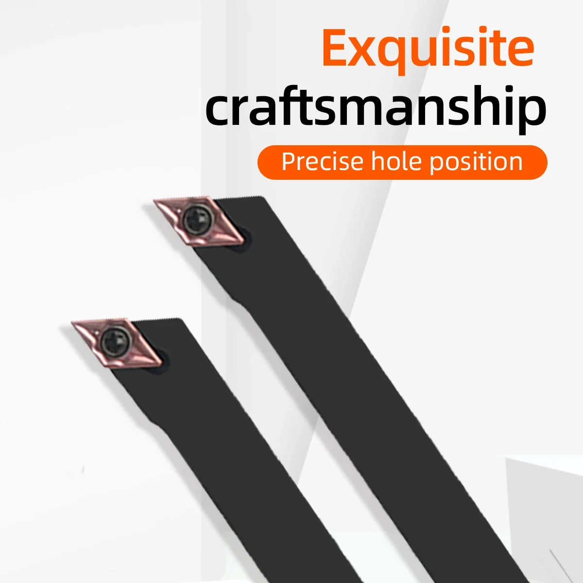 Turning tool holders, boring bars, and carbide inserts for lathes (10 per box)