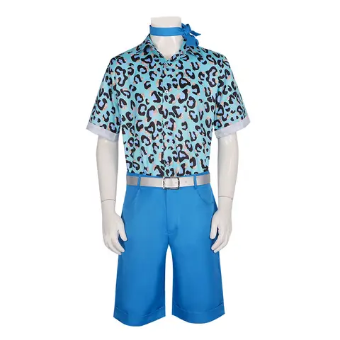 Movie Cosplay Ken Tops Shorts Men Halloween Carnival Party Cosplay Ken Outfits