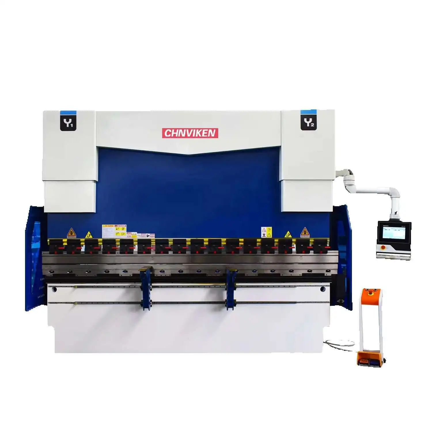 CHNVIKEN Heavy-Duty 100T Cnc กดเบรคดัด Hine กับเยอรมนี Bosch-Rexroth Da53t ระบบ