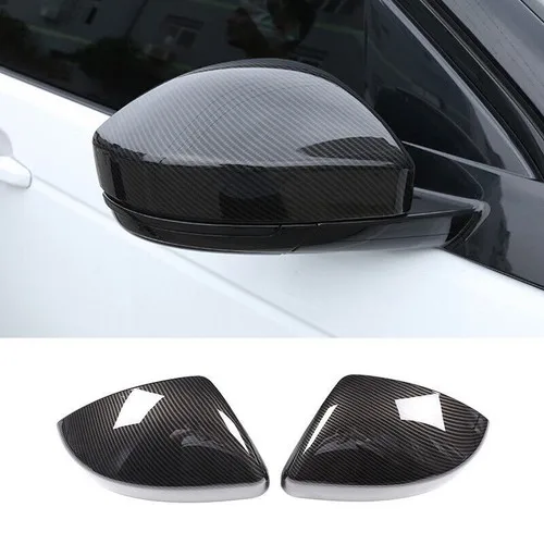 

For Range Rover Velar 2018-22 Carbon Fiber ABS Rear View Side Mirror Cover Trim