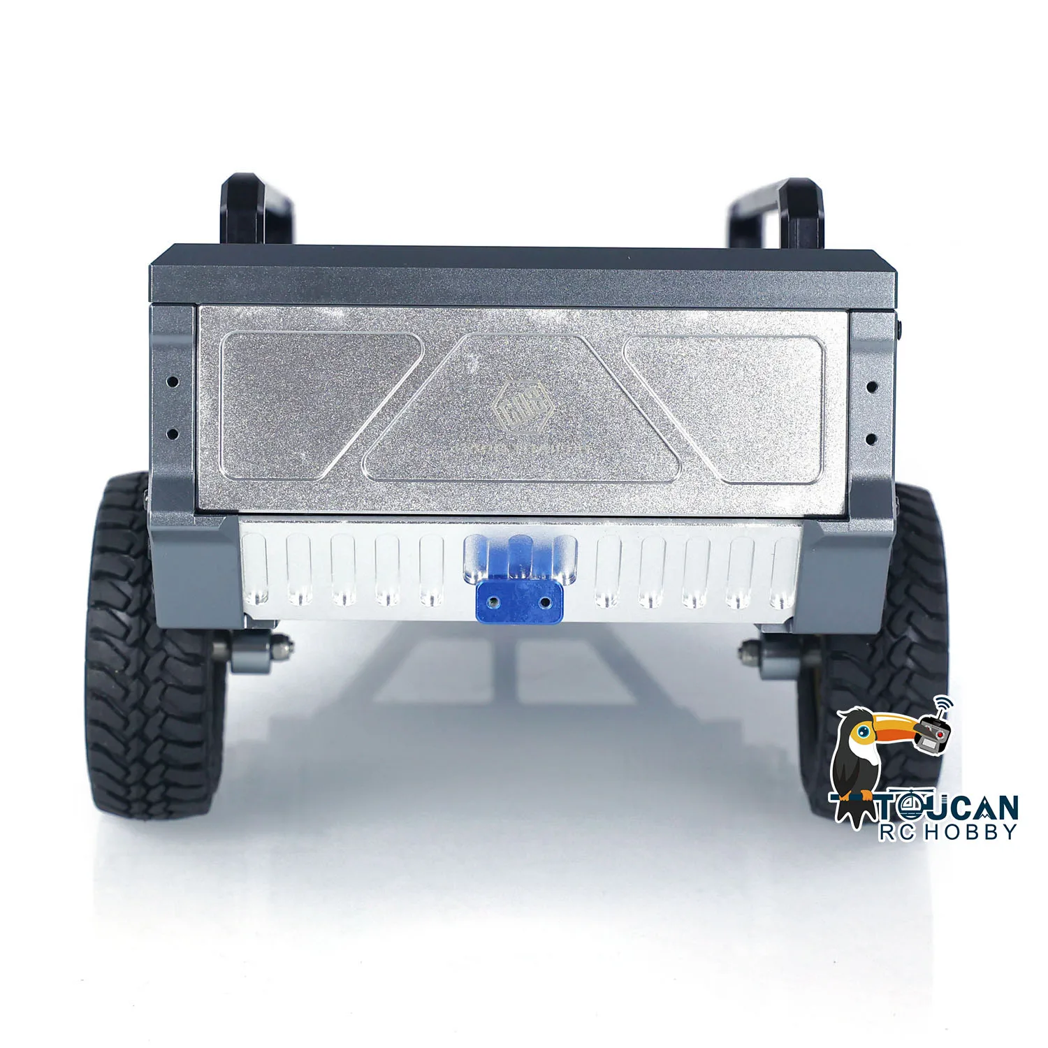 CAPO Upgraded CUB1 CNC Metal Luggage Trailer A For 1/18 RC Crawler Remote Control Car Model Outdoor Games TH19801-SMT2