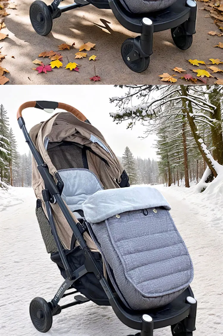 Universal 6-36M Winter Baby Kinderwagen Fußsack Warme Schlaf Sack Schnee-Proof Winter Baby Kinderwagen Schlafsack – Detail 3