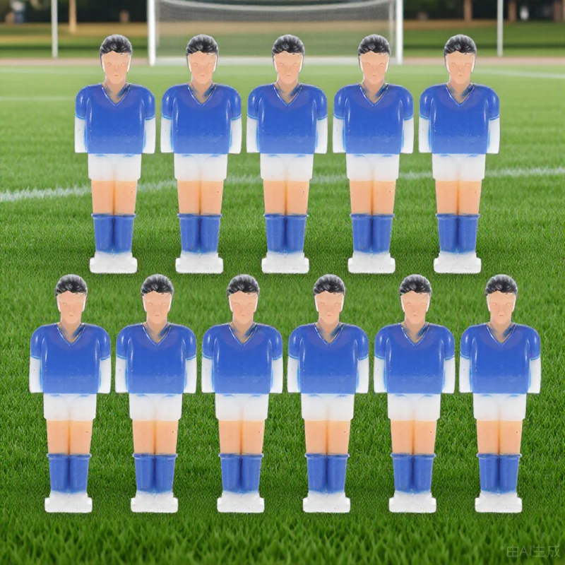

11 pcs Football Machine Accessories Replacement Tabletop Soccer Players Durable Plastic Foosball For Lovers