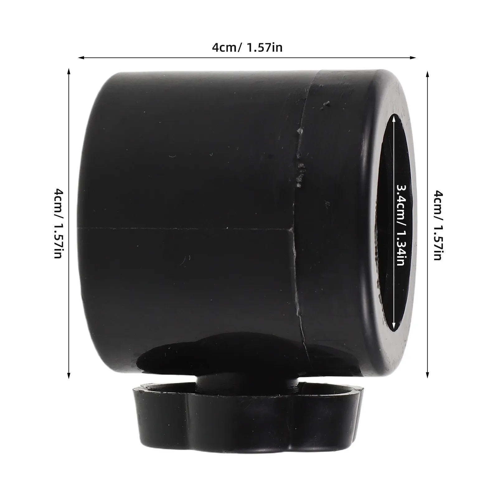Outdoor Patio Umbrella Replacement Halloween Christmas New Year Patio Umbrella Replacement Screw Umbrella Pole Adapter Black