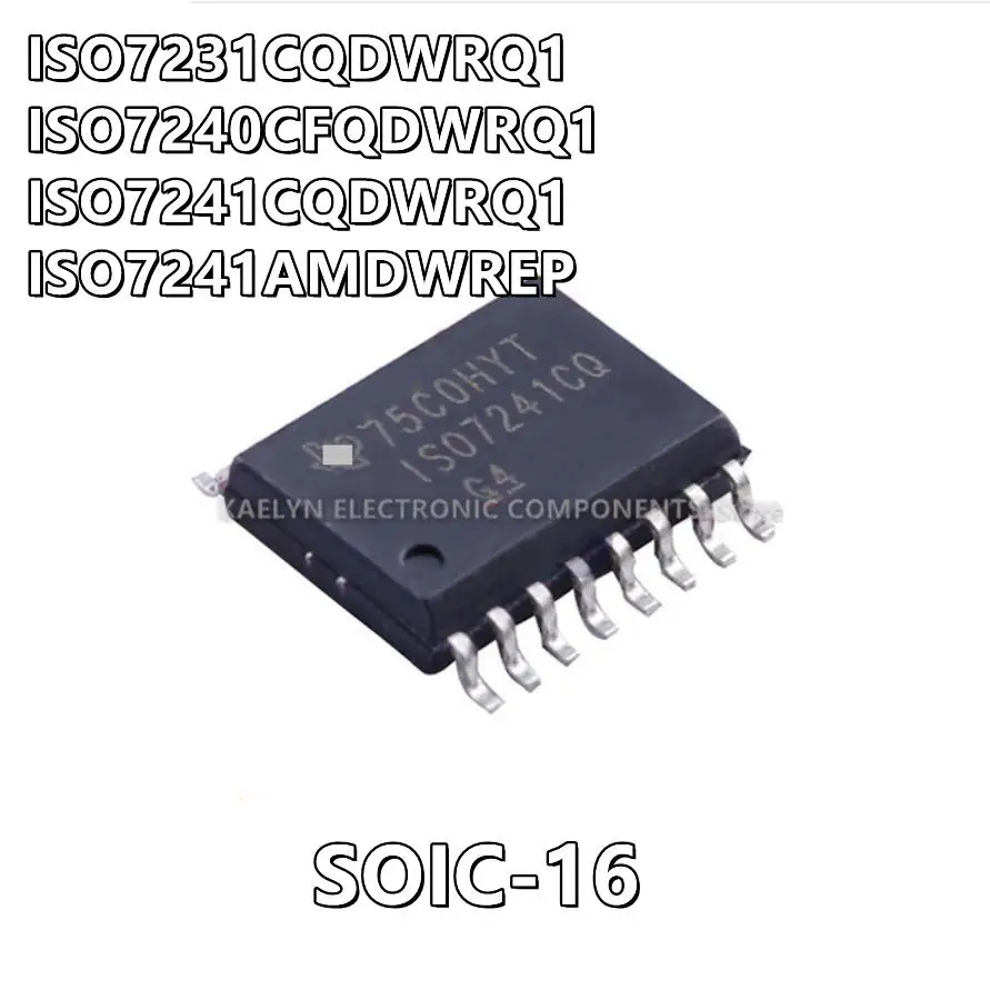 5Pcs/lot ISO7231CQDWRQ1 ISO7231CQ ISO7240CFQDWRQ1 ISO7240CF ISO7241CQDWRQ1 ISO7241CQ ISO7241AMDWREP ISO7241AM SOIC-16