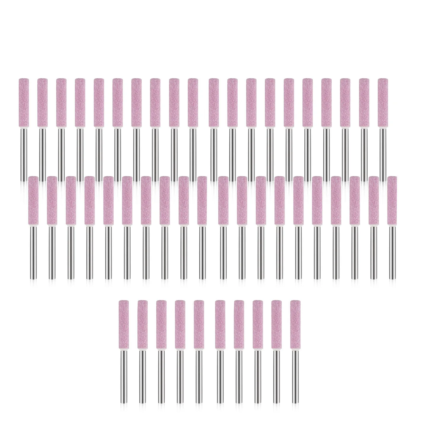 لدغ طحن ملف الحجر ، أداة تلميع ، طحن بت ل بالمنشار مبراة 3/16 بوصة/4.8 مللي متر ، 50 قطعة