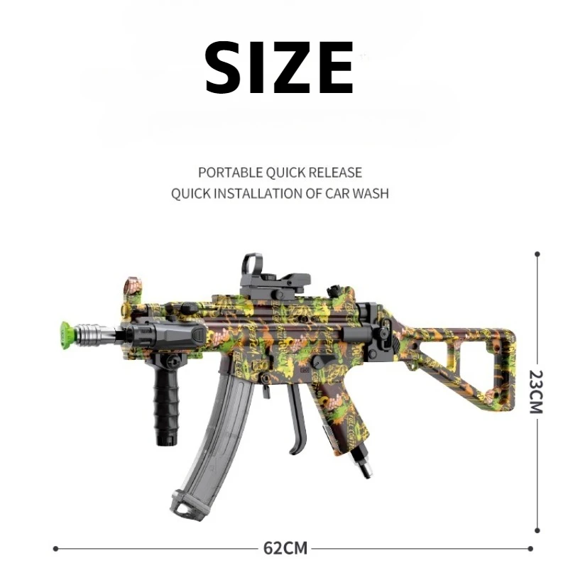 Myjka ciśnieniowa, pistolet natryskowy do mycia samochodów, szybkozłącze do pianownicy i węża ogrodowego, profesjonalne narzędzie do czyszczenia samochodów