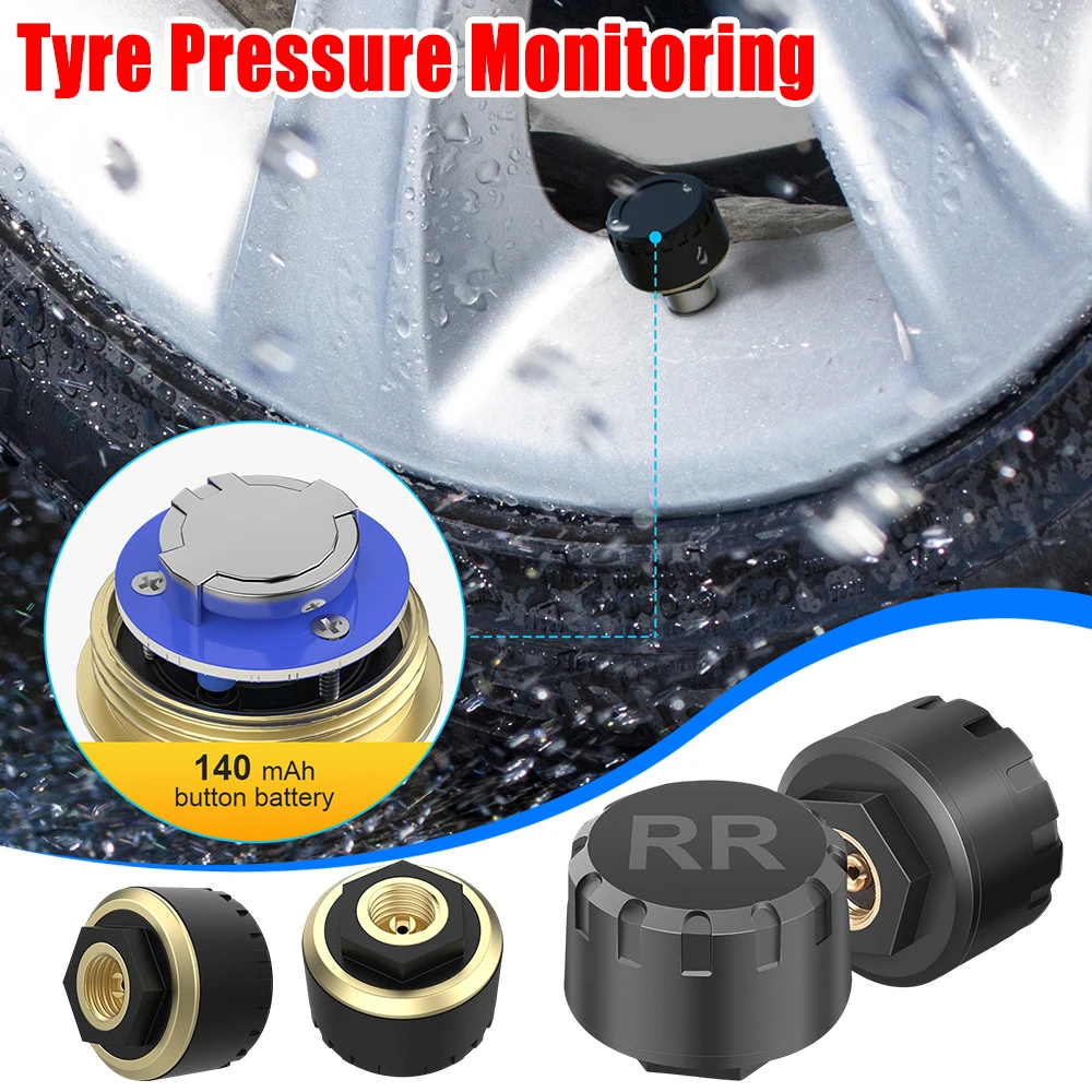 

Professional Car TPMS Tire Pressure Monitoring System Bluetooth-compatible Mobile Phone Display Tire Pressure Monitor Sensor
