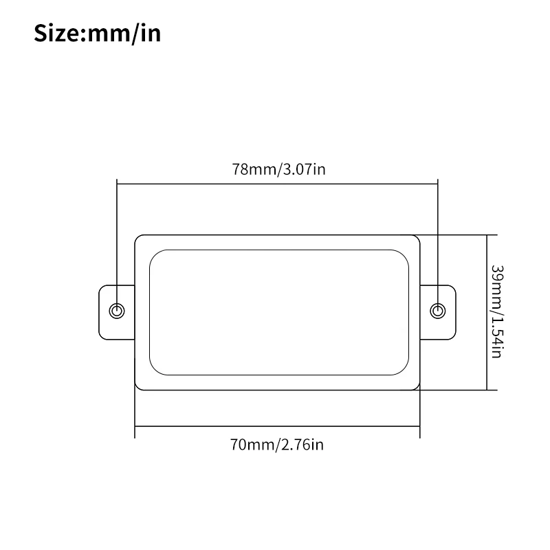 Brass Cover Alnico 5  LP Style Guitar Humbucker Metal Mesh Surface Guitar Pickup 4 Coil Cable 7.5k/15k Coil Splitting Alnico V