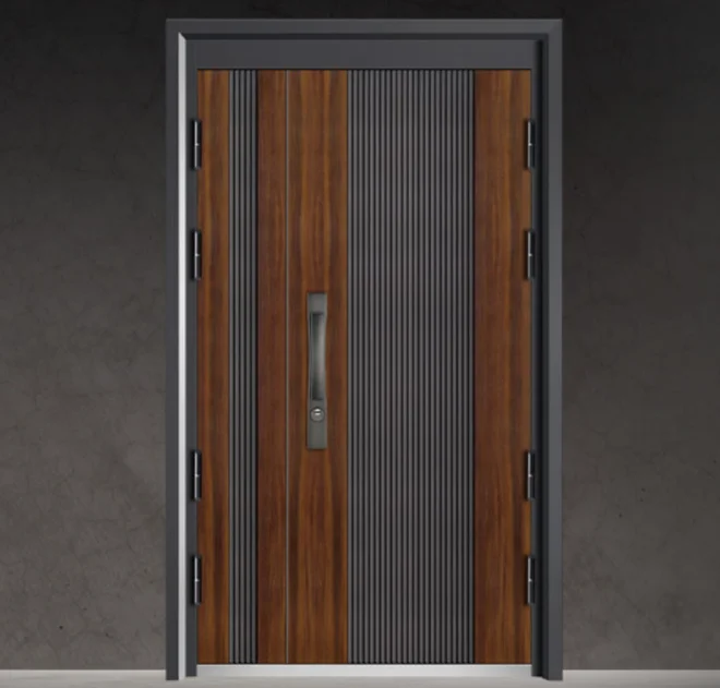 

Anti-Theft Modern Entry Door with Sound Insulation for Apartment and Commercial Use