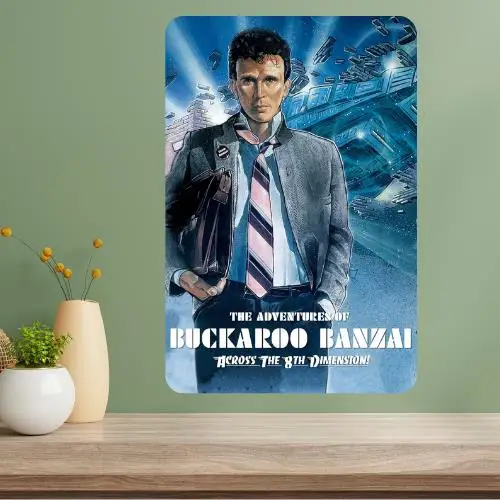 Adventures of Buckaroo Banzai Classic Movie Metal Poster Sign