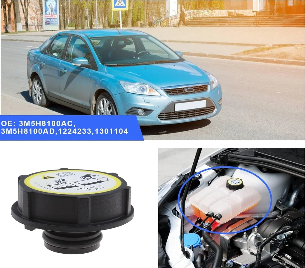 1301104 1224233 3M5H8100AD For Ford Focus fiesta C-max mondeo transit For Mazda 3  Coolant Water Radiator Bottle Expansion Tank