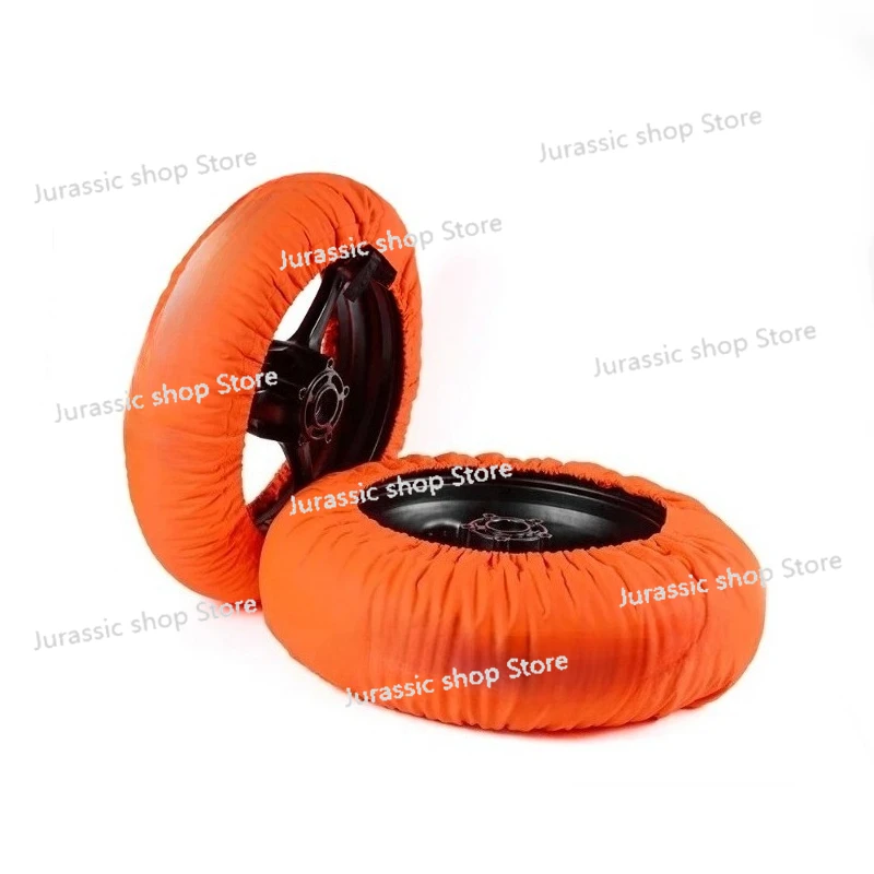 

Racing Tire Warmer Cover Front Rear 120/200 120/190 120/165 110/140 110/120 Motorcycle 17inch Tyre Heating Blanket Warmer