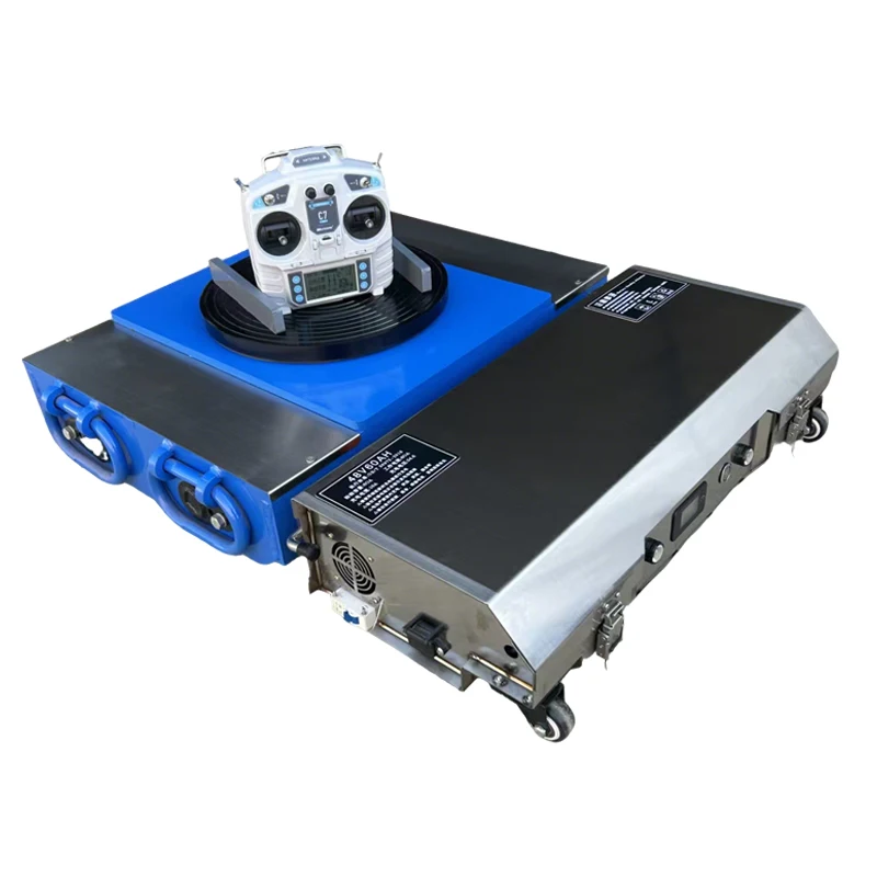 Electric Carrying Dolly Remote Control Transporting Trolley Machine Skate Electric Cargo Truck Factory Equipment Moving Roller
