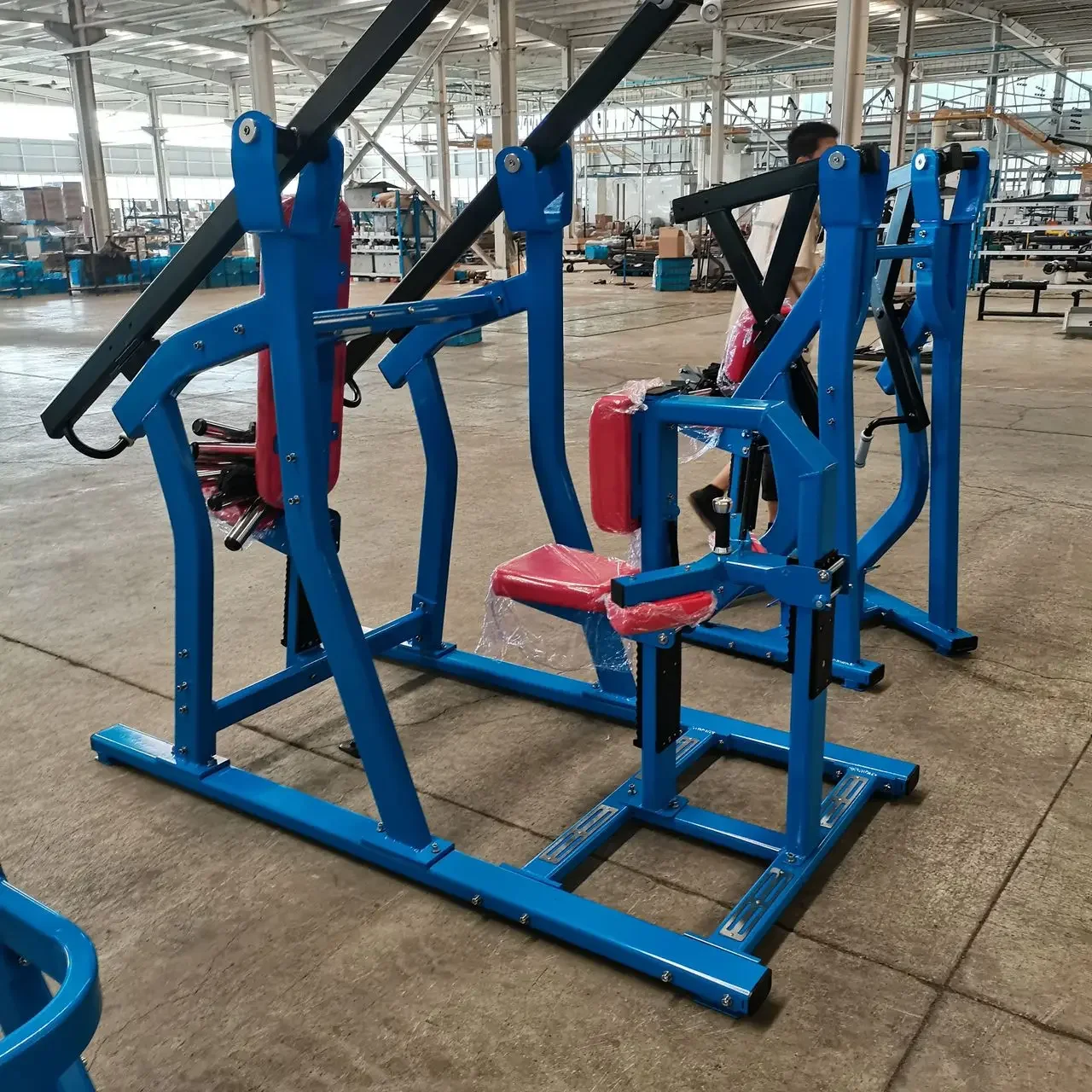 Lateral Dual Function Chest & Back Integrated Commercial Gym Machine