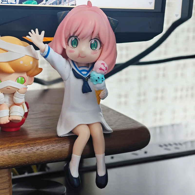 Novo espião × família anya forger para macarrão prensado anime figura modelo periférico bonito ornamento de mesa presente do feriado estátua coleção