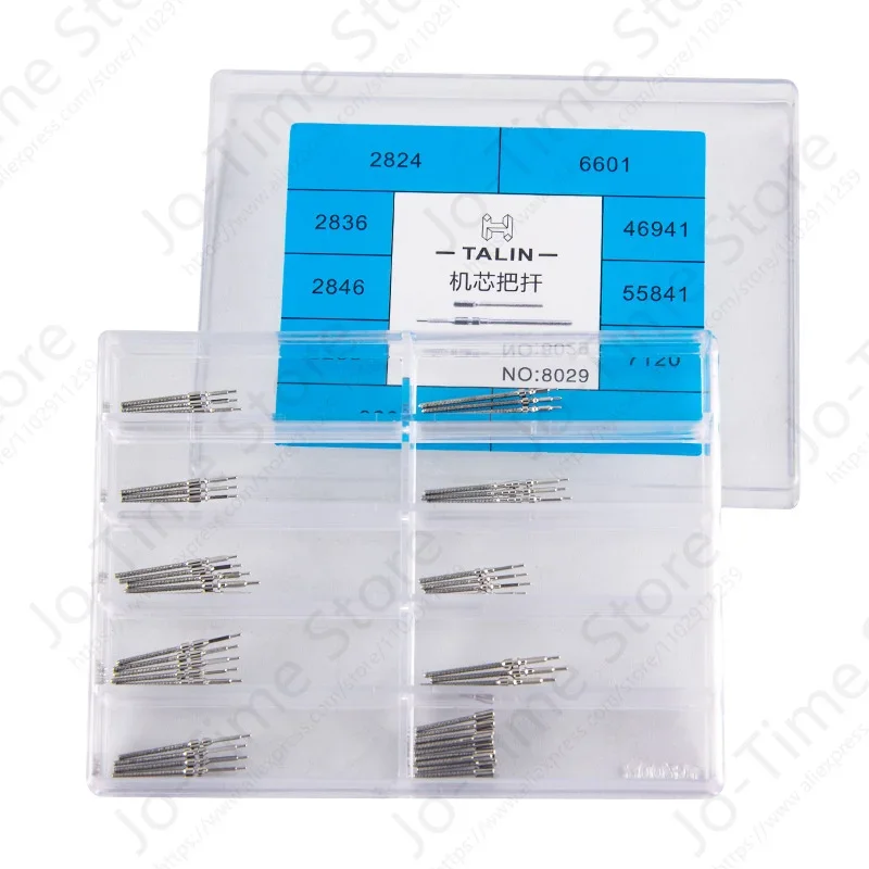 핸드 세팅 손목 시계 무브먼트 용 스테인레스 스틸 와인딩 스템 2824 6601 2836 2846 8200 8205 7120 55841 4694