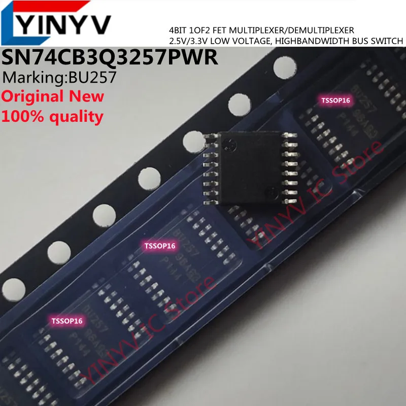 10PCS SN74CB3Q3257PWR BU257 TSSOP16 SN74CB3Q3257PW SN74CB3Q3257 74CB3Q3257 TSSOP16 100% neu importiertes Original 100% Qualität – Detail 1