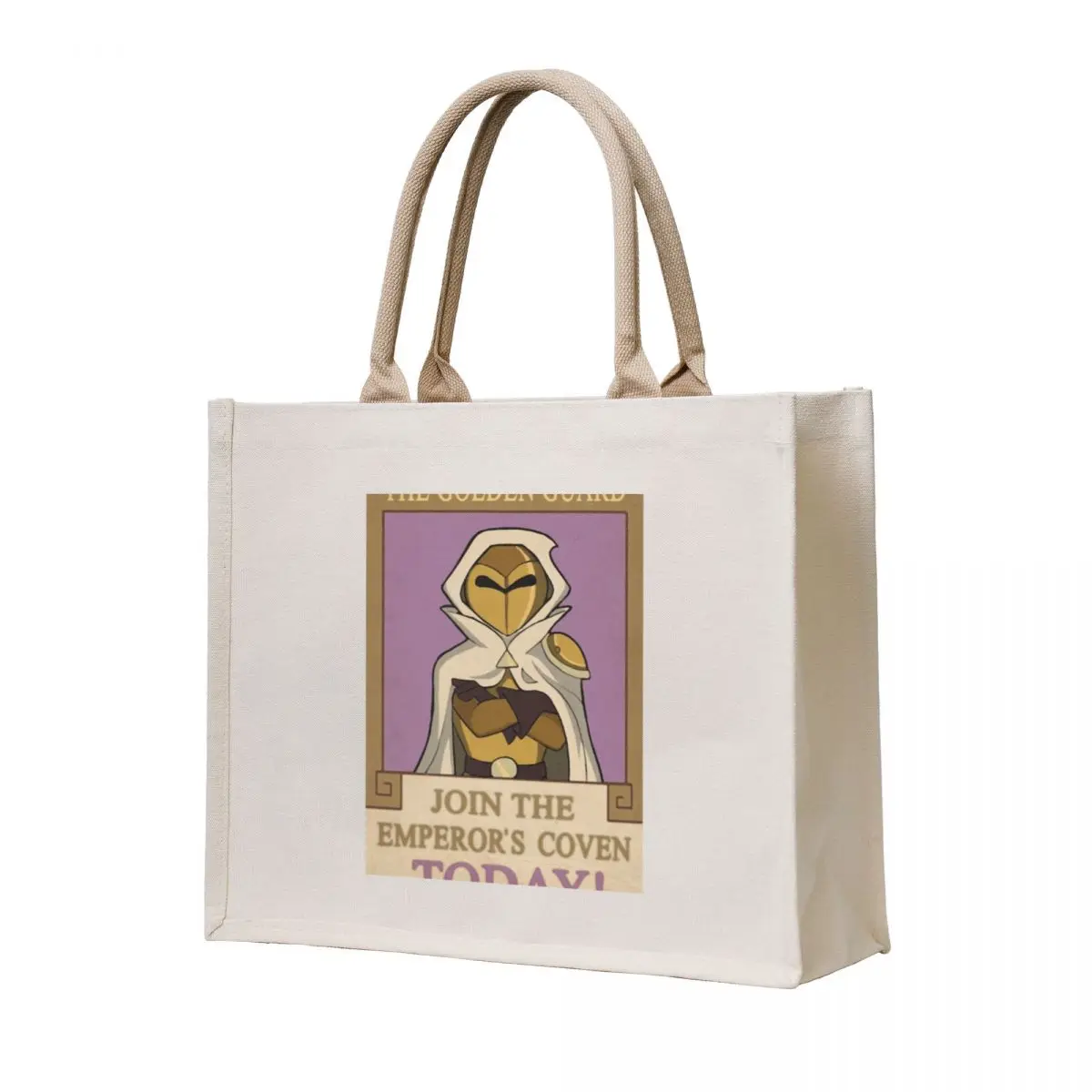 

The Golden Guard Poster Tote Bag Beach bag eco bag folding Woman shopper