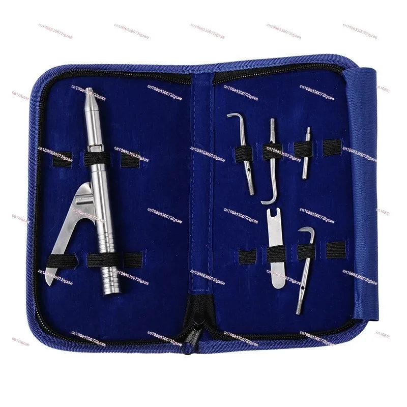 Dental Remover Crown Remover Crown Removal Tool Crown Breaking Tool (box lining color blue/red random)