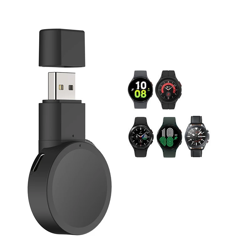 

Портативная зарядная док-станция для Samsung galaxy watch 5/4/3 watch charger active2 USB mini