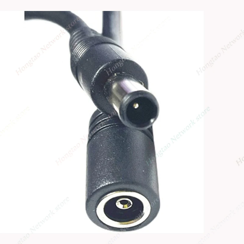 All Copper DC6.5*4.4mm 6.0*4.4MM Male to Female Extension Cable For SONY Notebook Samsung Display Power Cord 18AWG 0.3M 10A 120W