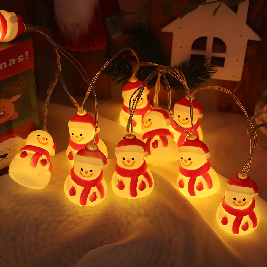 2025 New Christmas LED Light String Tree Light Strip Decorative Atmosphere Lights