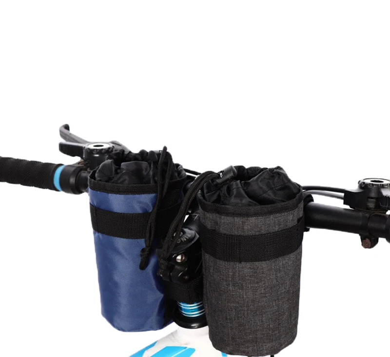 

Велосипедная сумка для бутылки с водой для езды на велосипеде на открытом воздухе - изолированная конструкция для удержания льда на руле для горных дорожных велосипедов
