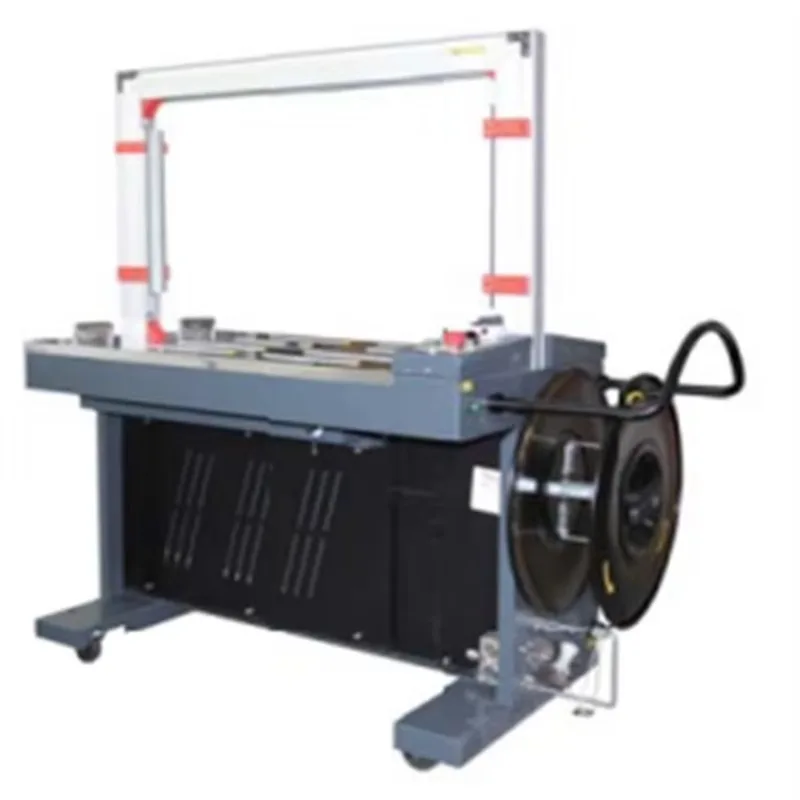 Automatic strapping machine with ordinary countertop + high platform pp tape for carton packaging machinery