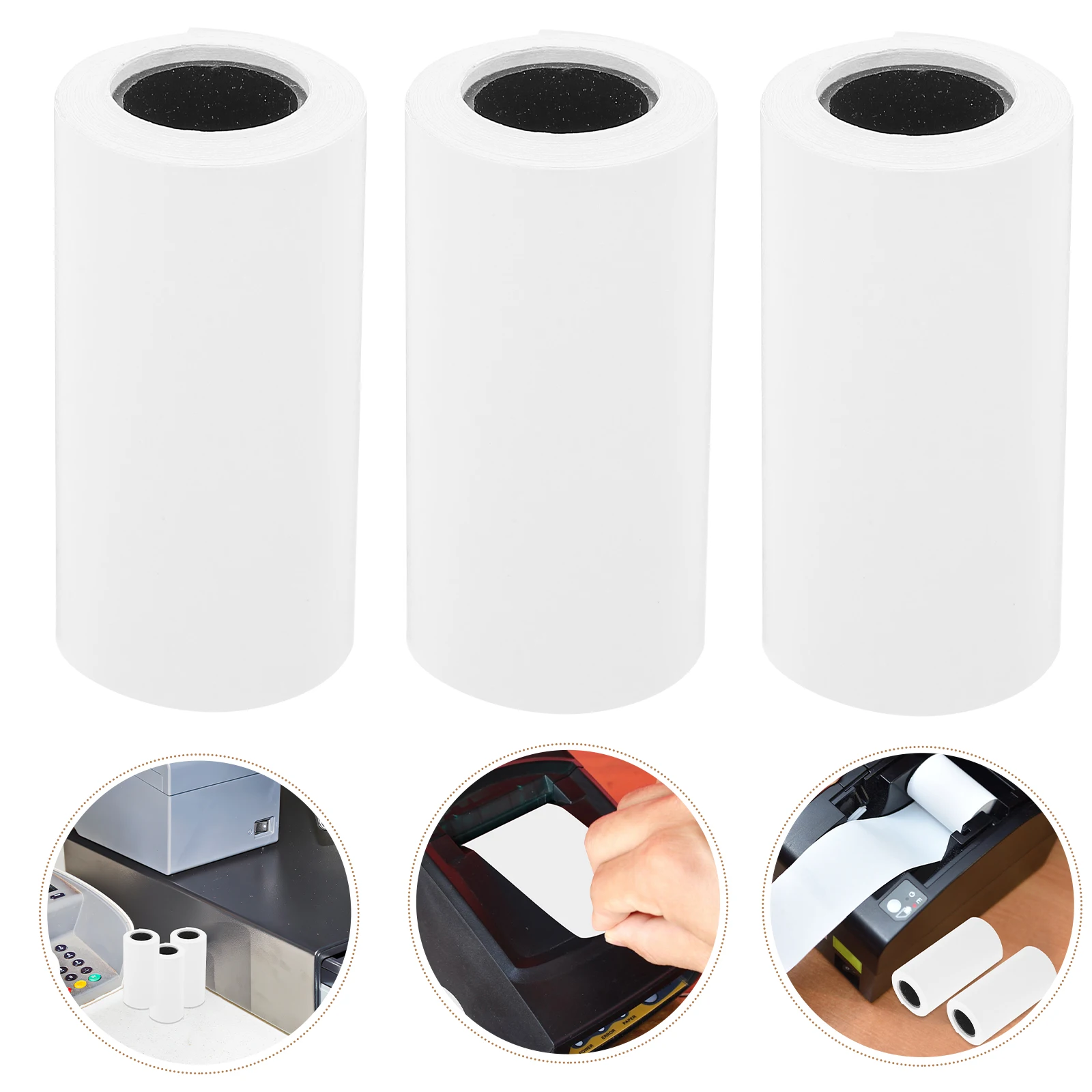 Thermal Paper Mini Printer Credit Card Receipt Multipurpose Rollsthermal Papers