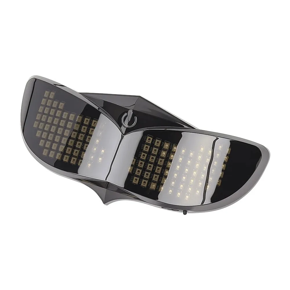 Electric Scooter LED for Smart Taillight with APP Control 30 Light Patterns Waterproof Brake Sensor USB Rechargeable