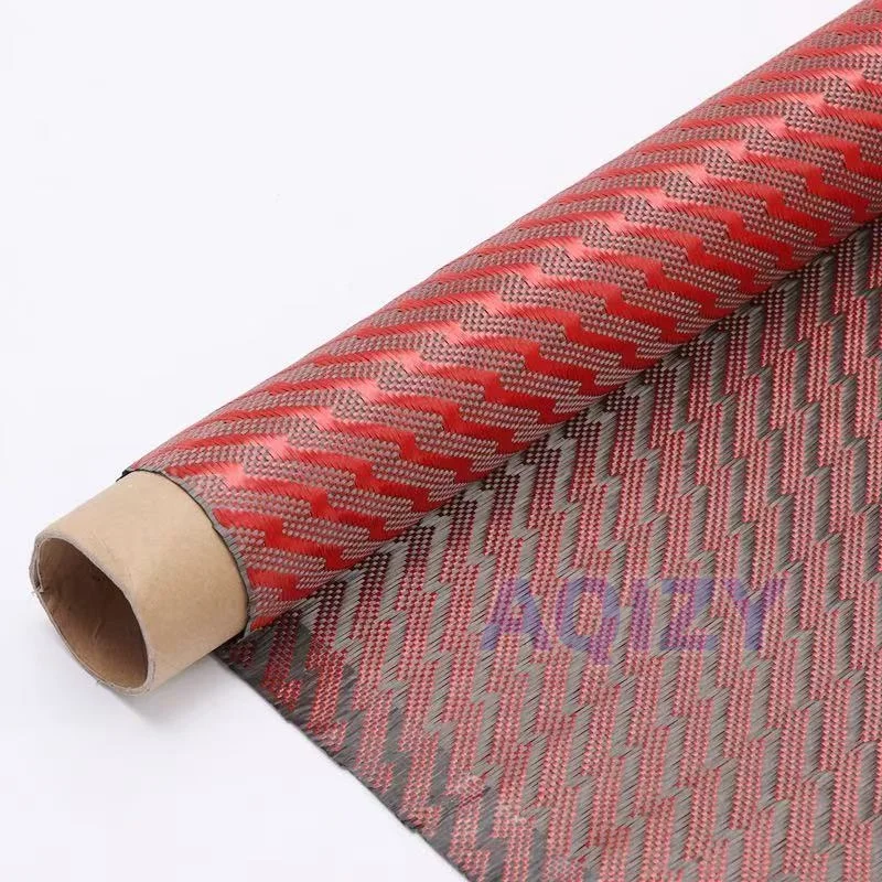 

3K 240g Jacquard carbon cloth Lightning pattern Lightning style used for fishing rod, motorcycle, car, 1m (40"）* 0.5m/0.3m