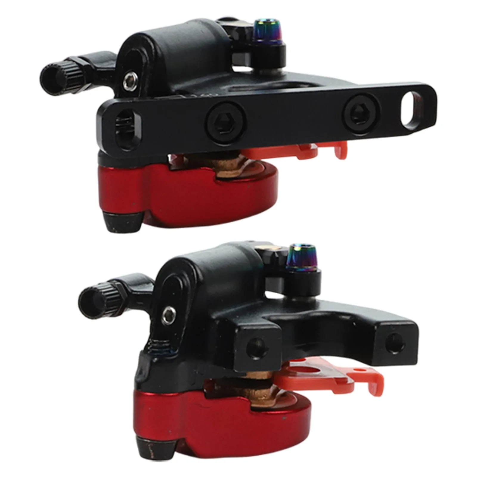 

Road Bike Flat Mount Hydraulic Disc Brake Mechanical Line Pulling Caliper with Multi Metal Lining and 230kg Brake Clamping