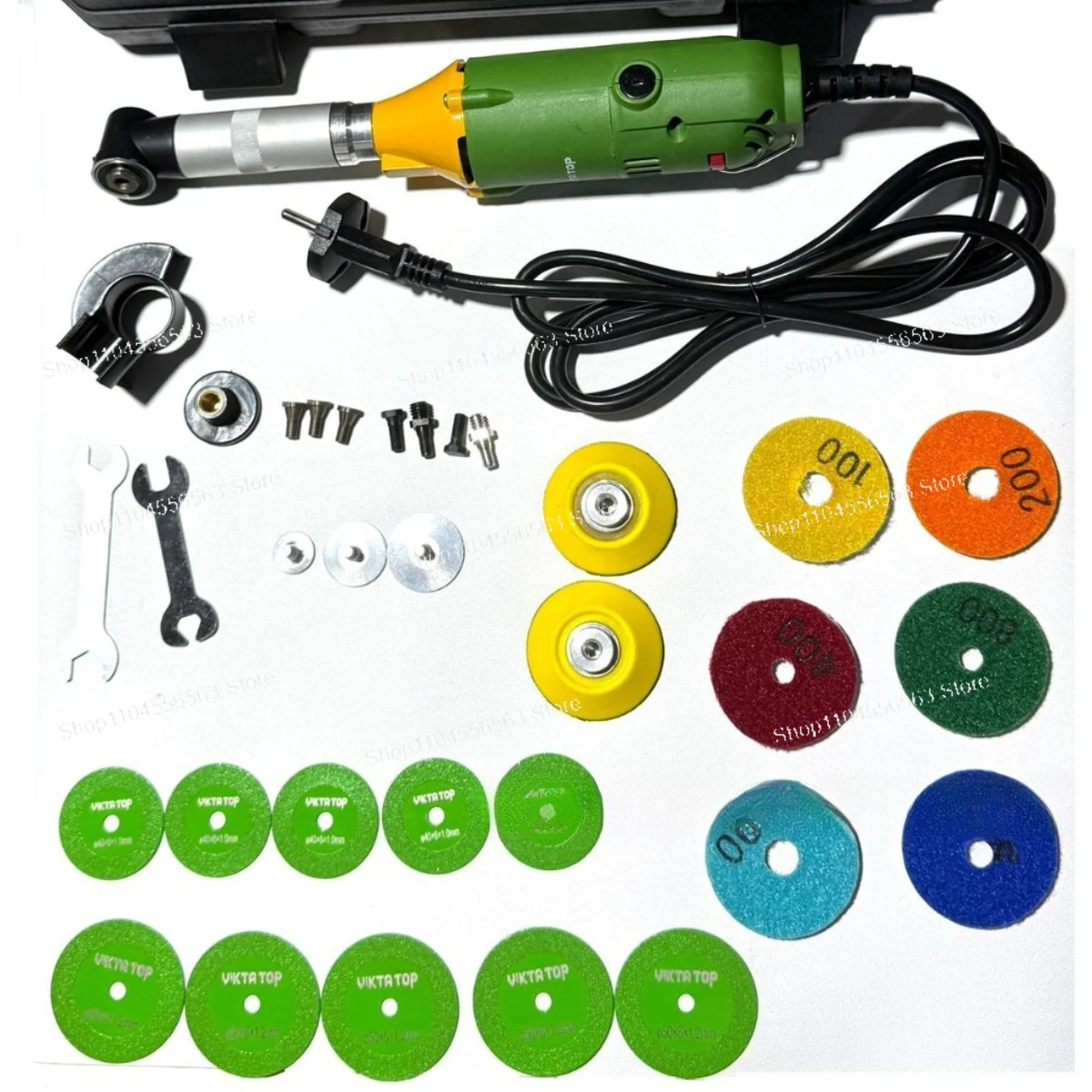 Right-Angle Die Grinder | Multi-Purpose Polisher & Engraver for Tile Cleaning, Polishing & Carving