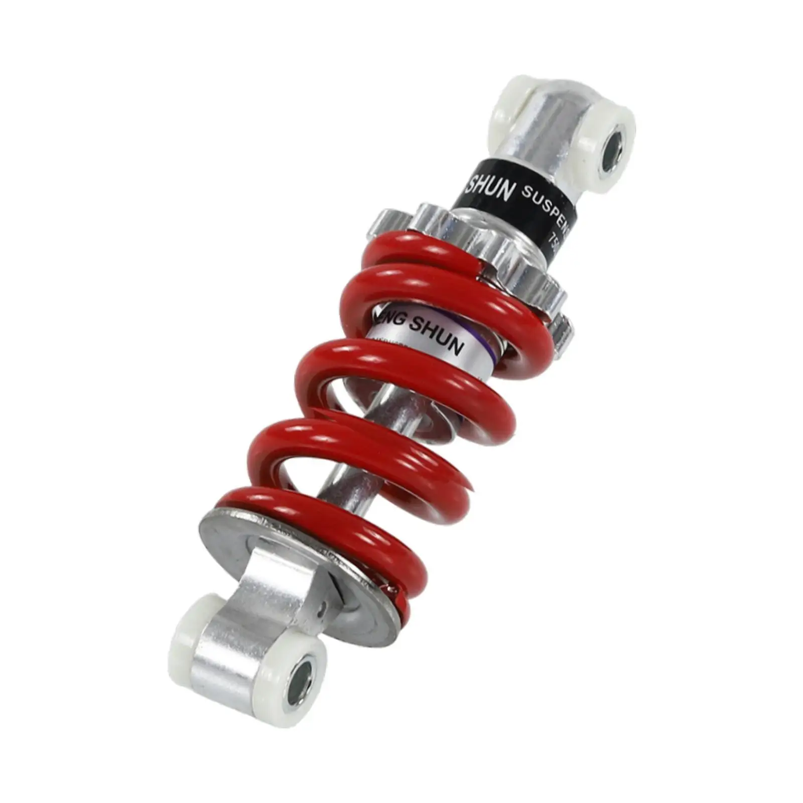 Motorcycle Shock Absorber, Suspension Shock Absorber Replace Protection Alloy 125mm 8mm Hole Assembly for Beach Cars