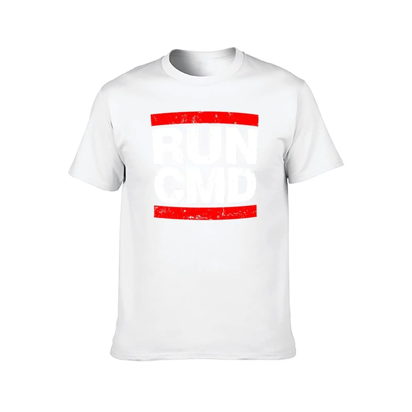 RUN CMD تي شيرت تي شيرت للرجال حزمة القطن تي شيرت للرجل القطن مضحك تي شيرت #2