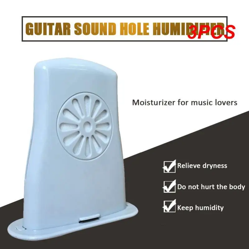 3PCS Guitar Acoustic Sound Hole Humidifier Portable Anti-drying-panel Cracking Humidity Musical Instrument Care Guitar