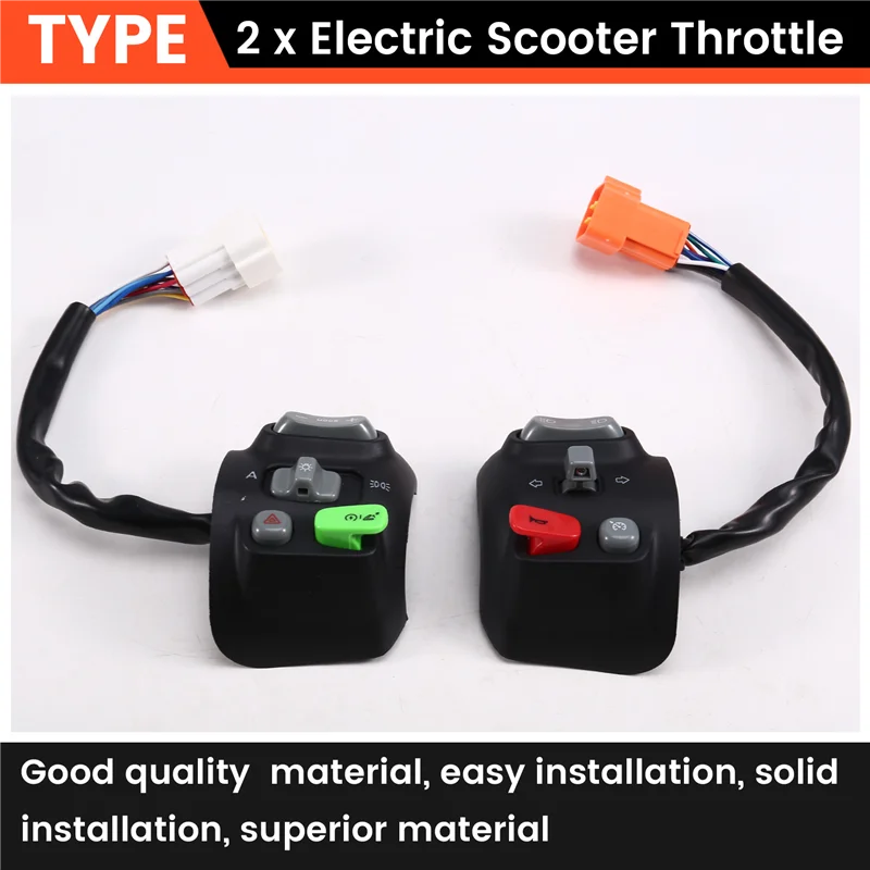 

B07A-Electric Scooter Handle Grip Switches Electric Scooter Handle Switches For Ninebot N70C F90C 90Bmax 60Mmax 90M 95C