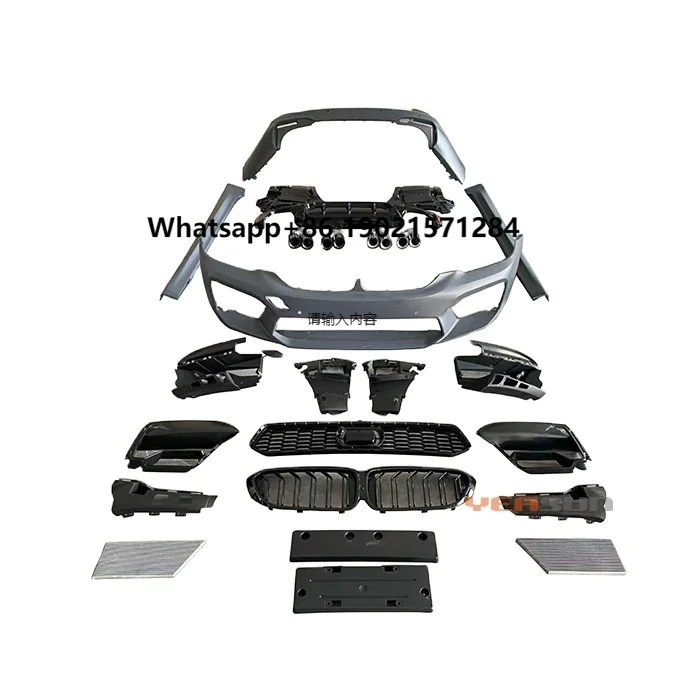 

High Quality G30 G38 LCI M5 Style Body Kits Front and Rear Bumper for 5 Series 2020 2021