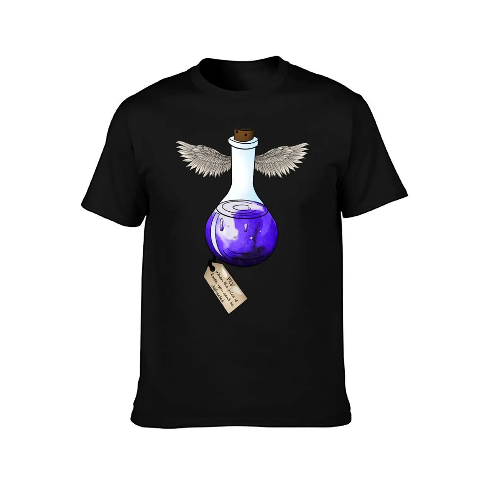 Fly Potion T-Shirt Comfortable Workout Short Sleeve Shirt
