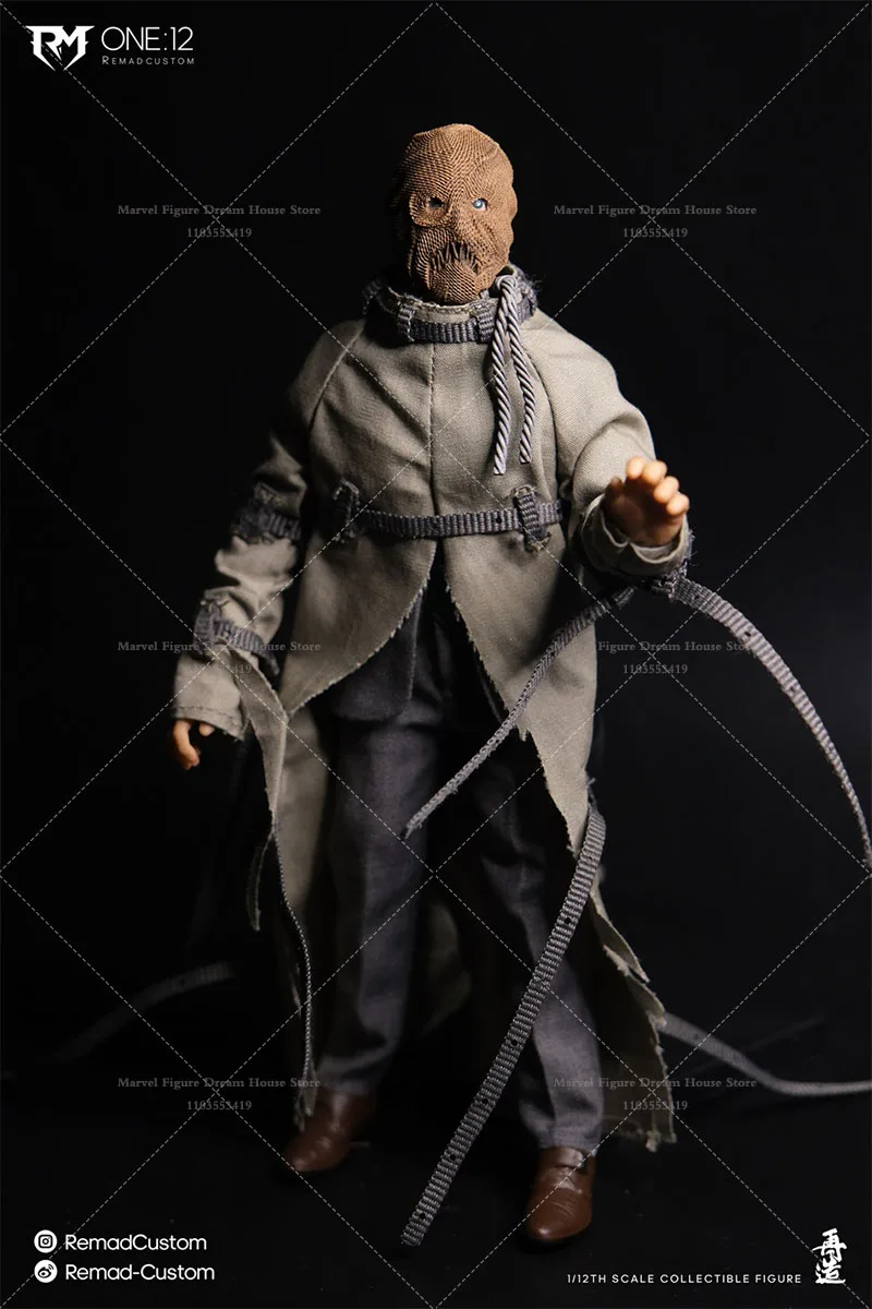 En stock, RM-003 personalizado, escala 1/12, Jonathan, artista aterrador, villano clásico, conjunto completo de figura de acción de 6 pulgadas, soldado masculino