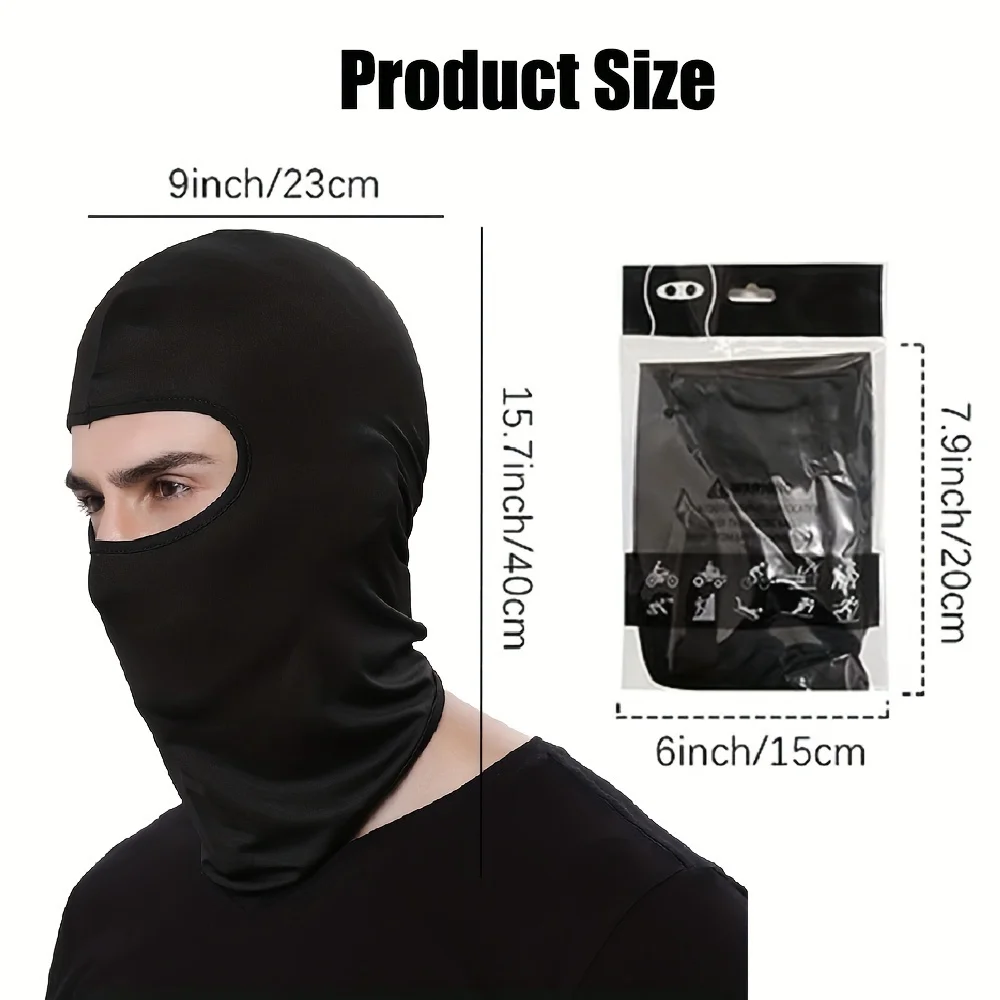 Face Mask For Men Women Ski Mask Motorcycle Cycling Neck Warmer For Helmet Breathable Neck Gaiter For Skiing Snowboarding Hiking