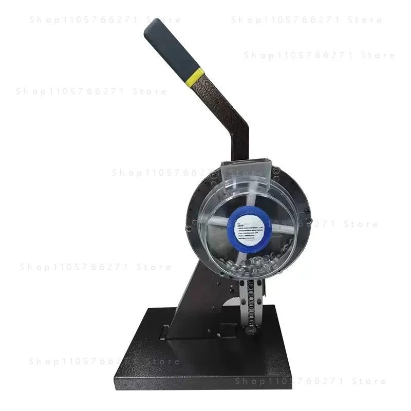 10mm Semi-Automatic Grommet Machine, No-Ring Eyelet Press for Tarpaulin Banner Fabric, Punching Tool for Stand Display